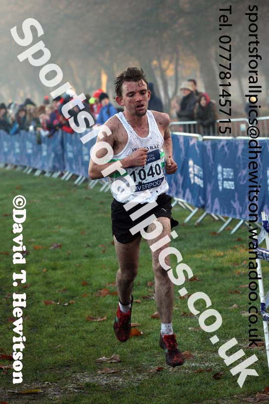 Senior and under-23 men, European Cross Country Trials, Sefton Park, Liverpool. Photo: David T. Hewitson/Sports for All Pics